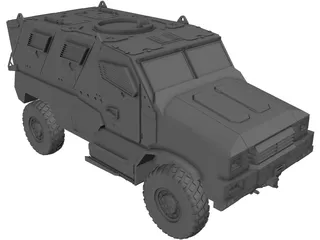 MRAP 3D Model preview