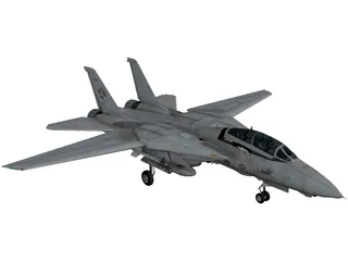 Grumman F-14 Tomcat 3D Model preview