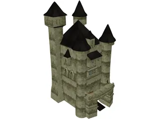 Dark Castle 3D Model preview