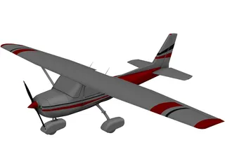 Cessna 3D Model preview