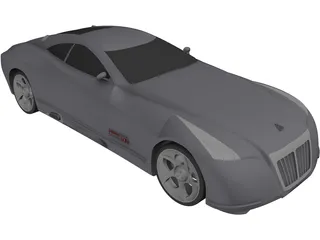 Maybach Exelero 3D Model preview