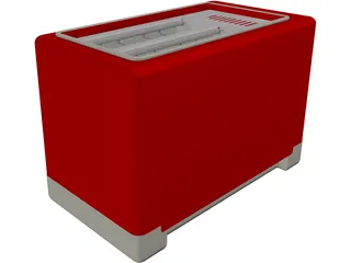 Toaster 3D Model preview
