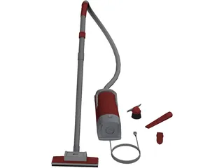 Electrolux Vacuum Cleaner 3D Model preview