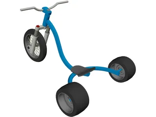 Drift Trike 3D Model preview