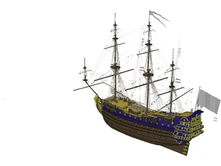 Soleil Royal 3D Model preview