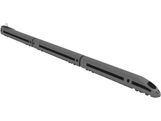 Train 3D Model preview