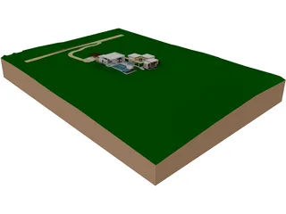 House in Colombia 3D Model preview