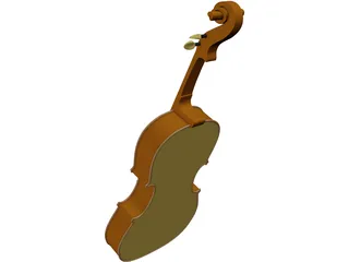 Cello 3D Model preview