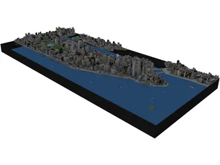 New York City 3D Model preview