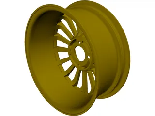 Wheel Scorro S-173 3D Model preview