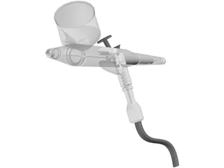 Airbrush 3D Model preview