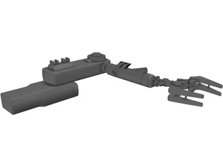 Robot Arm 3D Model preview
