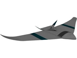 Avion 3D Model preview