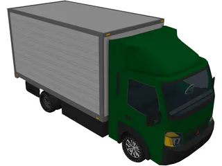 Mitsubishi Fuso 3D Model preview