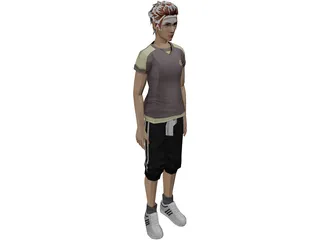 Boy 3D Model preview