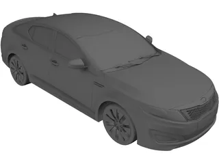 Kia Optima 3D Model preview
