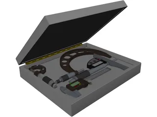 Measuring Instruments 3D Model preview