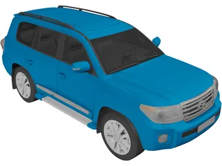 Toyota Land Cruiser (2013) 3D Model preview