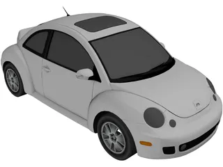 Volkswagen Beetle 3D Model preview
