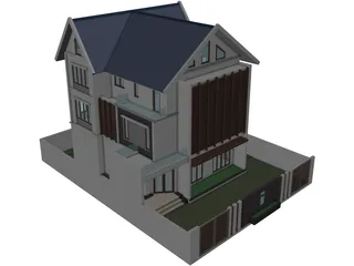 House 3D Model preview