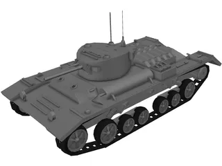 Valentine II 3D Model preview