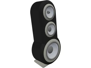 Speaker 3D Model preview