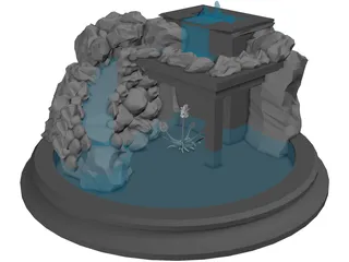Fountain 3D Model preview