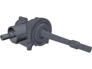 Bell 206 Gearbox 3D Model preview