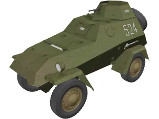 BA-64 3D Model preview