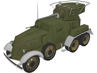 BA-6 3D Model preview