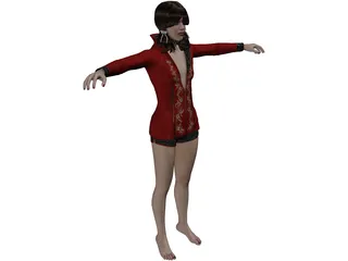 Woman 3D Model preview