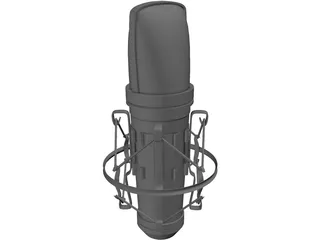 Marshall Electronics Microphone 3D Model preview