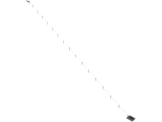 Cableway 3D Model preview