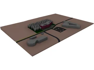Library 3D Model preview