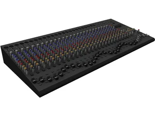 Behringer Eurodesk SH3242 3D Model preview