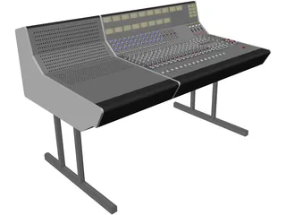API 1608 Console 3D Model preview