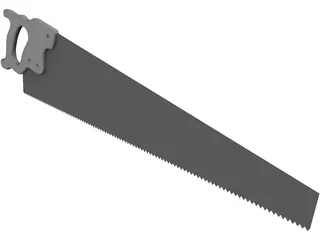 Saw 3D Model preview