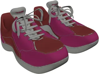 Reebok Sports Footwear 3D Model preview