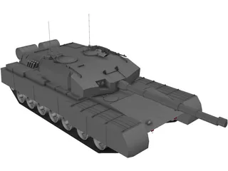 Arjun Tank 3D Model preview