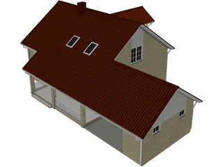 House 3D Model preview