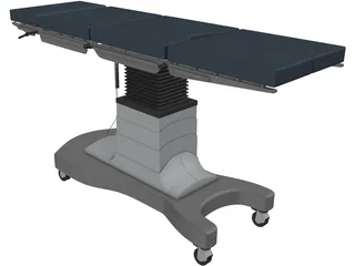 Surgical Table 3D Model preview