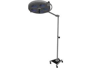 Surgical Lights 3D Model preview
