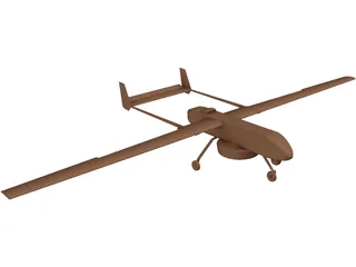 UAV VKT Drone 3D Model preview