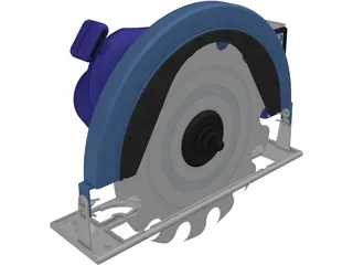 Skillsaw 3D Model preview
