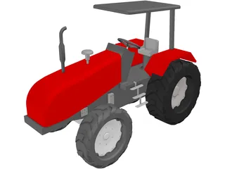 Valtra 125i 3D Model preview