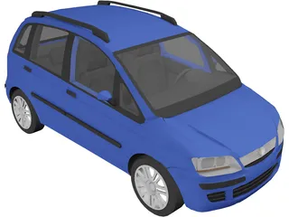Fiat Idea (2005) 3D Model preview