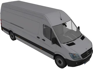 Mercedes-Benz Sprinter 313 CDI 3D Model preview