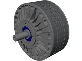 Lynch 170 Motor 3D Model preview