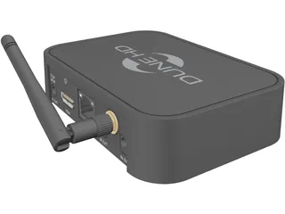 DUNE-HD TV-102W 3D Model preview
