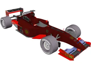 Ferrari F1 (2007) 3D Model preview